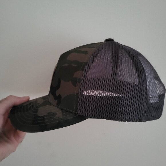 NEW RVCA HAT youth Camo All The Way Trucker youth boys kids - Picture 2 of 4